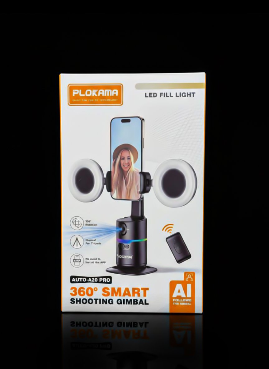 PLOKAMA 360° Smart Shooting Gimbal
