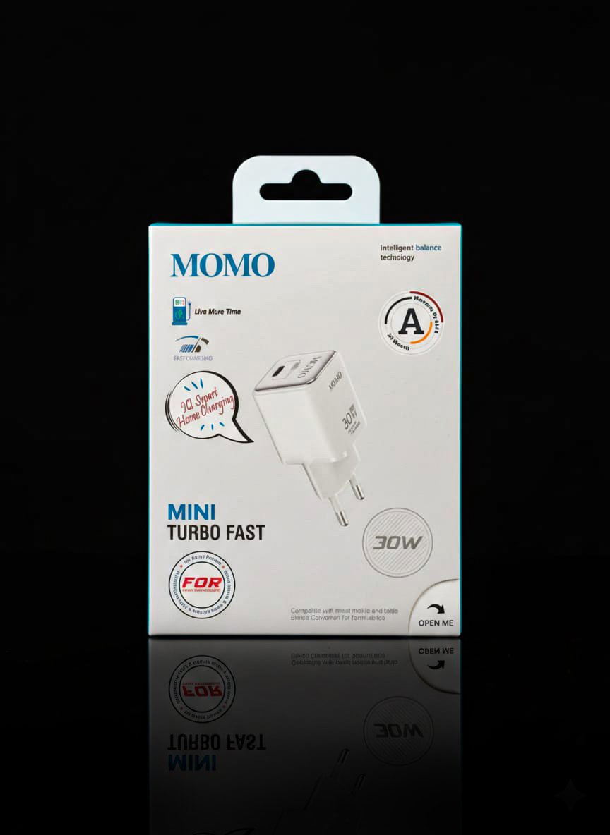 MOMO Mini Turbo Fast Charger 30W