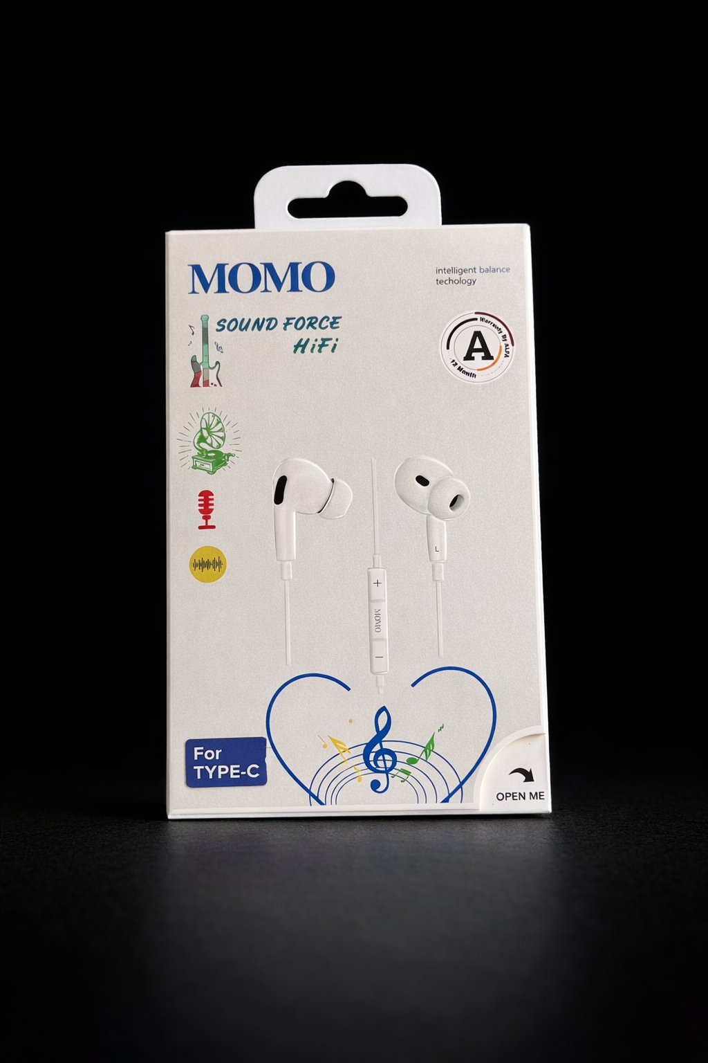 MOMO Sound Force HiFi Type-C Earphones